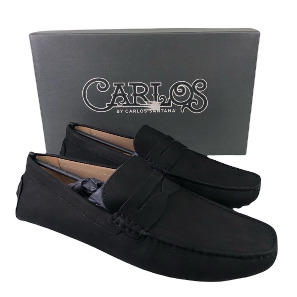 Carlos Ritchie Penny Loafer Leather Shoes Size 10